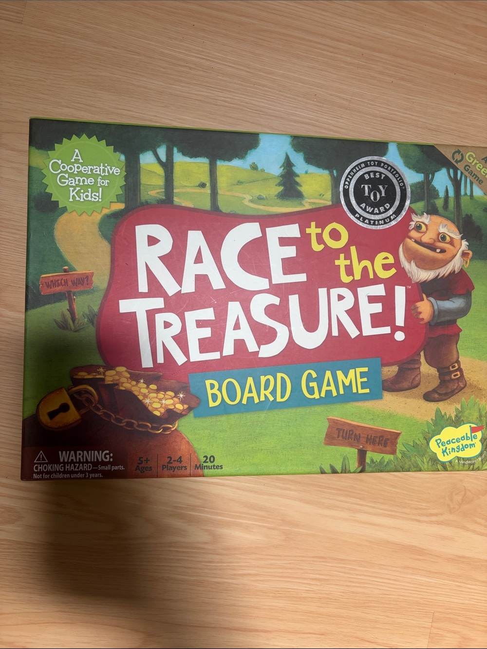 Race to the Treasure! Board Game like new